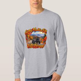 Gray_Smoky Mt Fall Trail Therapie T-shirt