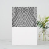 Gray Snakeskin Briefpapier (Staand voorkant)