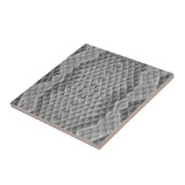 Gray Snakeskin Tegeltje (Zijkant)