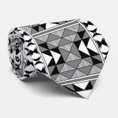 Gray Southwest Sacred Mountains Stropdas (Opgerold)