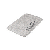 Gray Spanish Tile Pattern Absorbent Pet Mat (Gekanteld)