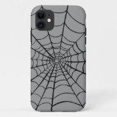Gray Spider Web Case-Mate iPhone Case (Achterkant)
