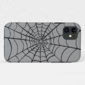 Gray Spider Web Case-Mate iPhone Case (Achterkant (horizontaal))