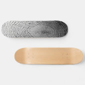 Gray Spider Web Skateboard (Horizontaal)