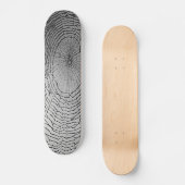 Gray Spider Web Skateboard (Voorkant)