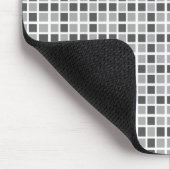 Gray Squares Patroon Muismat (Hoek)