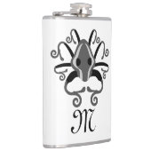 Gray Squid Monogram Heupfles (Rechts)