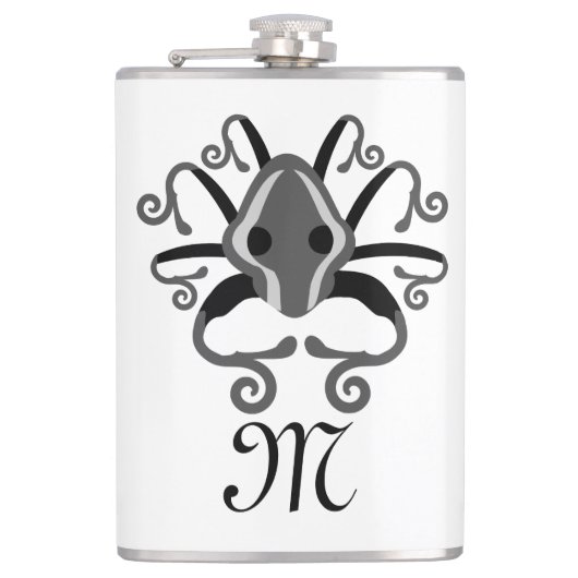 Gray Squid Monogram Heupfles (Voorkant)
