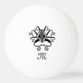 Gray Squid Monogram Pingpongbal (Achterkant)