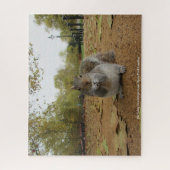 Gray Squirel Hyde Park Londen Jigzaag Puzzle Legpuzzel (Verticaal)