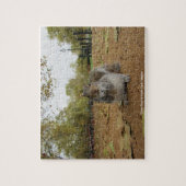 Gray Squirel Hyde Park Londen Legpuzzel (Verticaal)