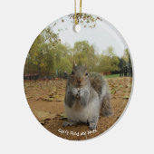 Gray Squirrel Hyde Park. Decoratie keramische bome (Links)