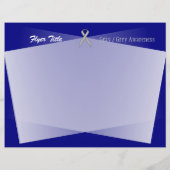 Gray Standard Ribbon door Kenneth Yoncich Flyer (Achterkant)