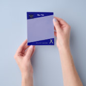 Gray Standard Ribbon door Kenneth Yoncich Flyer (Hand)