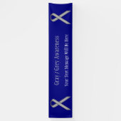 Gray Standard Ribbon door Kenneth Yoncich Spandoek (Verticaal)