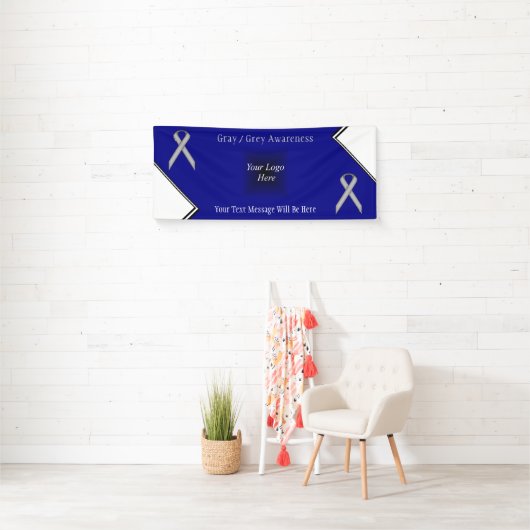 Gray Standard Ribbon door Kenneth Yoncich Spandoek (Insitu)