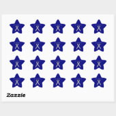 Gray Standard Ribbon door Kenneth Yoncich Ster Sticker (Vel)