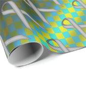 Gray Standard Ribbon Pattern door Kenneth Yoncich Cadeaupapier (Rol Hoek)