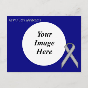 Gray Standard Ribbon Sjabloon door Kenneth Yoncich Briefkaart