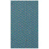 Gray Star Blue Red Robin Wreate Kerstmis Tafelkleed (Voorkant)