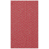 Gray Star Red Robin Wreath Kerstmis Tafelkleed (Voorkant)