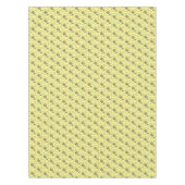 Gray Star Yellow Red Robin Wreate Kerstmis Tafelkleed (Voorkant)