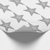 Gray Stars thema inpakpapier (Hoek)