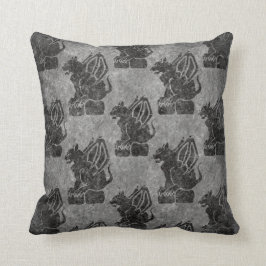 Gray Stone Gargoyles Kussen