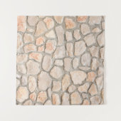 Gray stone wall background. stone, texture, wall,  wandkleed (Voorkant (horizontaal))