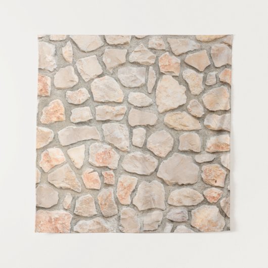 Gray stone wall background. stone, texture, wall,  wandkleed (Voorkant)