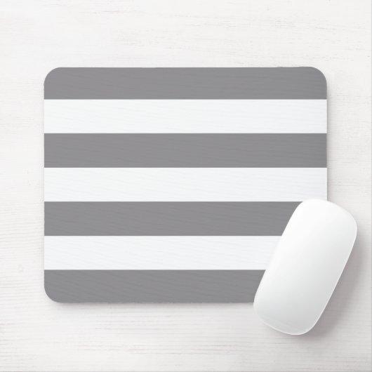 Gray Stripe Mousepad Muismat (Met muis)