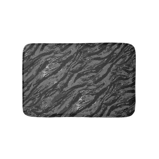 Gray Striped Camo Badmat (Voorkant)