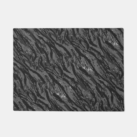 Gray Striped Camo Deurmat (Voorkant)