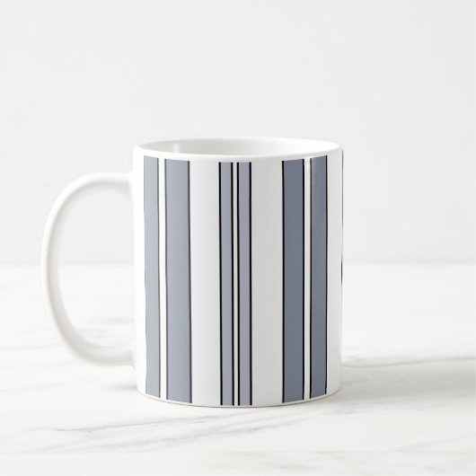 Gray Stripes Koffiemok (Links)
