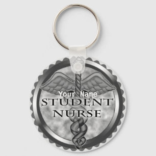 Gray Student Nurse Sleutelhanger