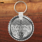 Gray Student Nurse Sleutelhanger (Voorkant)