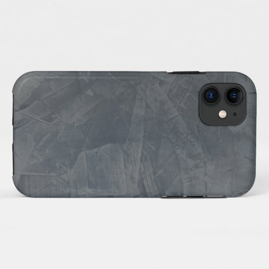 Gray Suede Case-Mate iPhone Case (Achterkant (horizontaal))