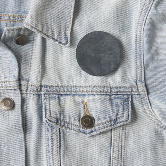 Gray Suede Ronde Button 5,7 Cm (In situ)