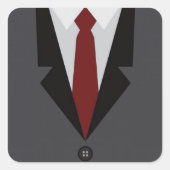 Gray Suit Stickers (Voorkant)