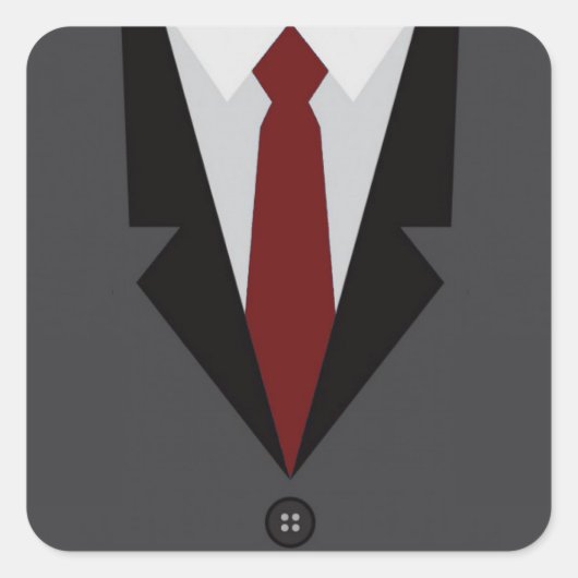 Gray Suit Stickers (Voorkant)