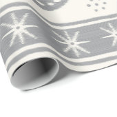 Gray Swirlstripes Cadeaupapier (Rol Hoek)