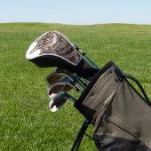 Gray Tabby Cat Golfheadcover (Insitu)