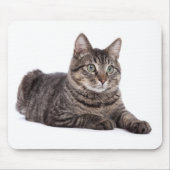 Gray Tabby Cat Muismat (Voorkant)