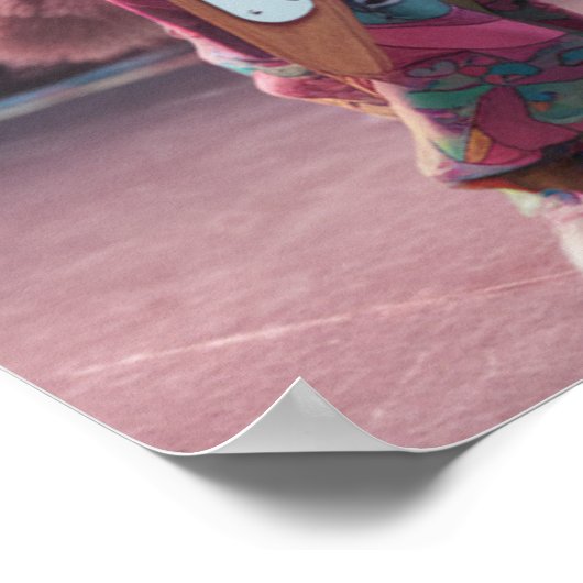 Gray Tabby Rocker Poster (Hoek)