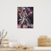 Gray Tabby Rocker Poster (Keuken)