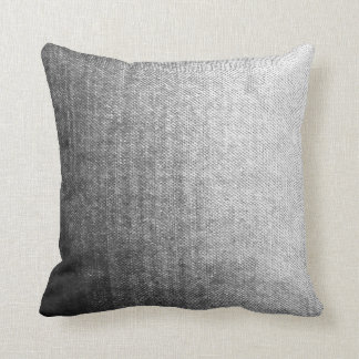 Gray Textured Ombre Pillow Kussen