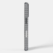Gray Tile Pattern Case-Mate iPhone Case (Achterkant / Rechts)
