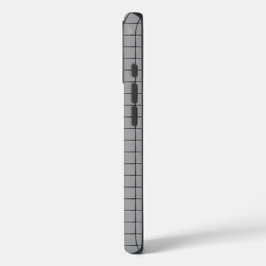 Gray Tile Pattern Case-Mate iPhone Case (Achterkant / Links)