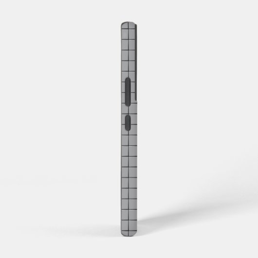 Gray Tile Pattern Samsung Galaxy Hoesje (Rechterkant)