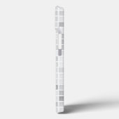 Gray Tiles Pattern Case-Mate iPhone Case (Achterkant / Links)